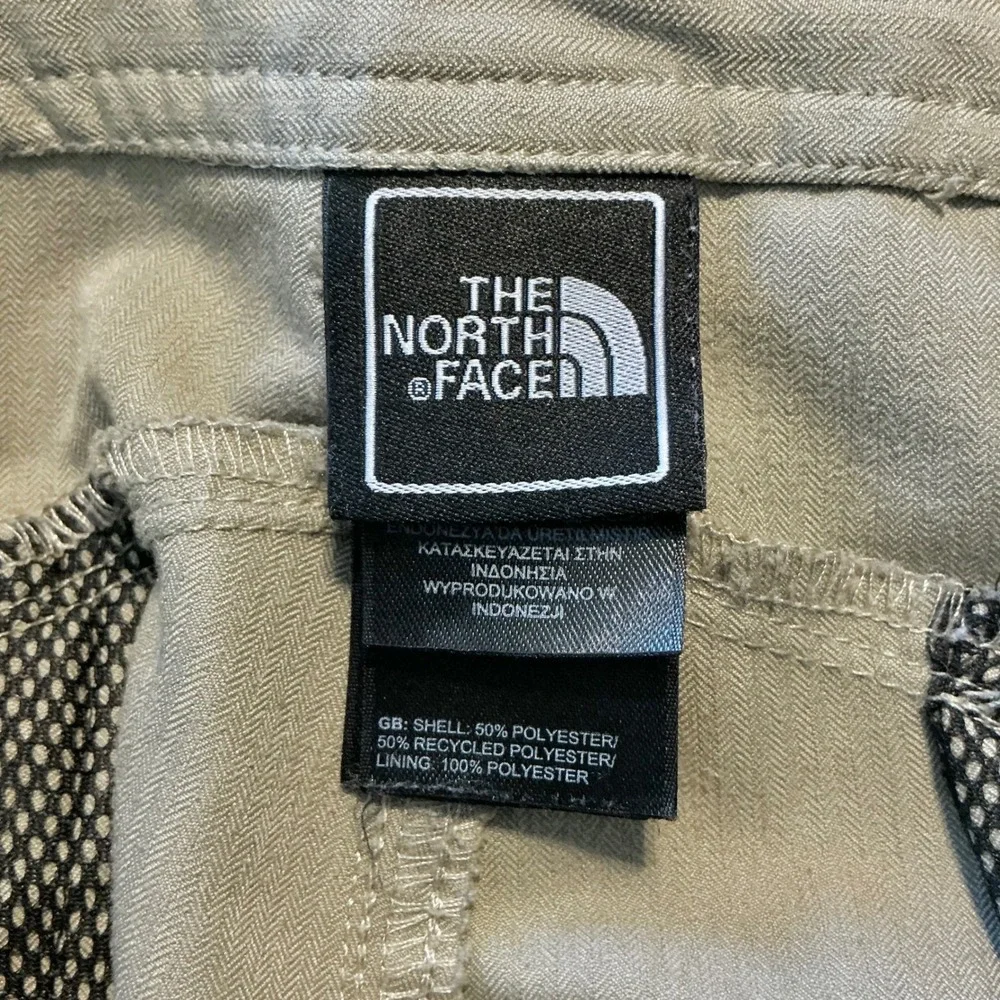 The North Face Men's 36 Herringbone Cargo Shorts Khaki‎ Outdoor Hiking Utility